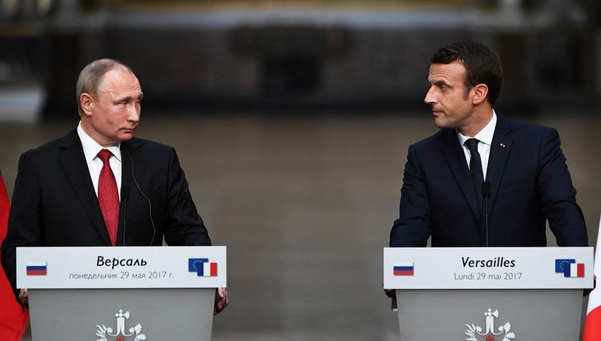POUTINE MACRON