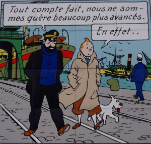 TINTIN haddock