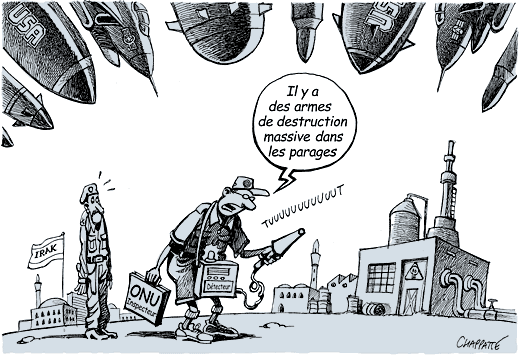 guerre arme destruction massive