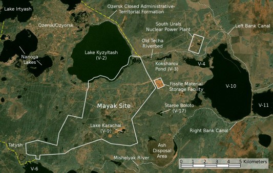 MAYAK 1 Satellite IMAGE MAP