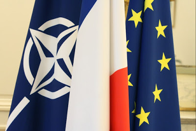 DRAPEAUX OTAN UE