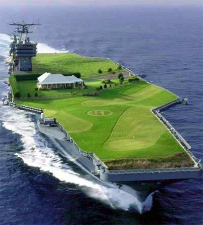 aircraft carrier et piste